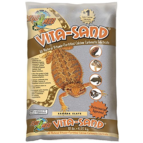 Zoo Med Vita Sand, 10 Pounds, Sahara Slate