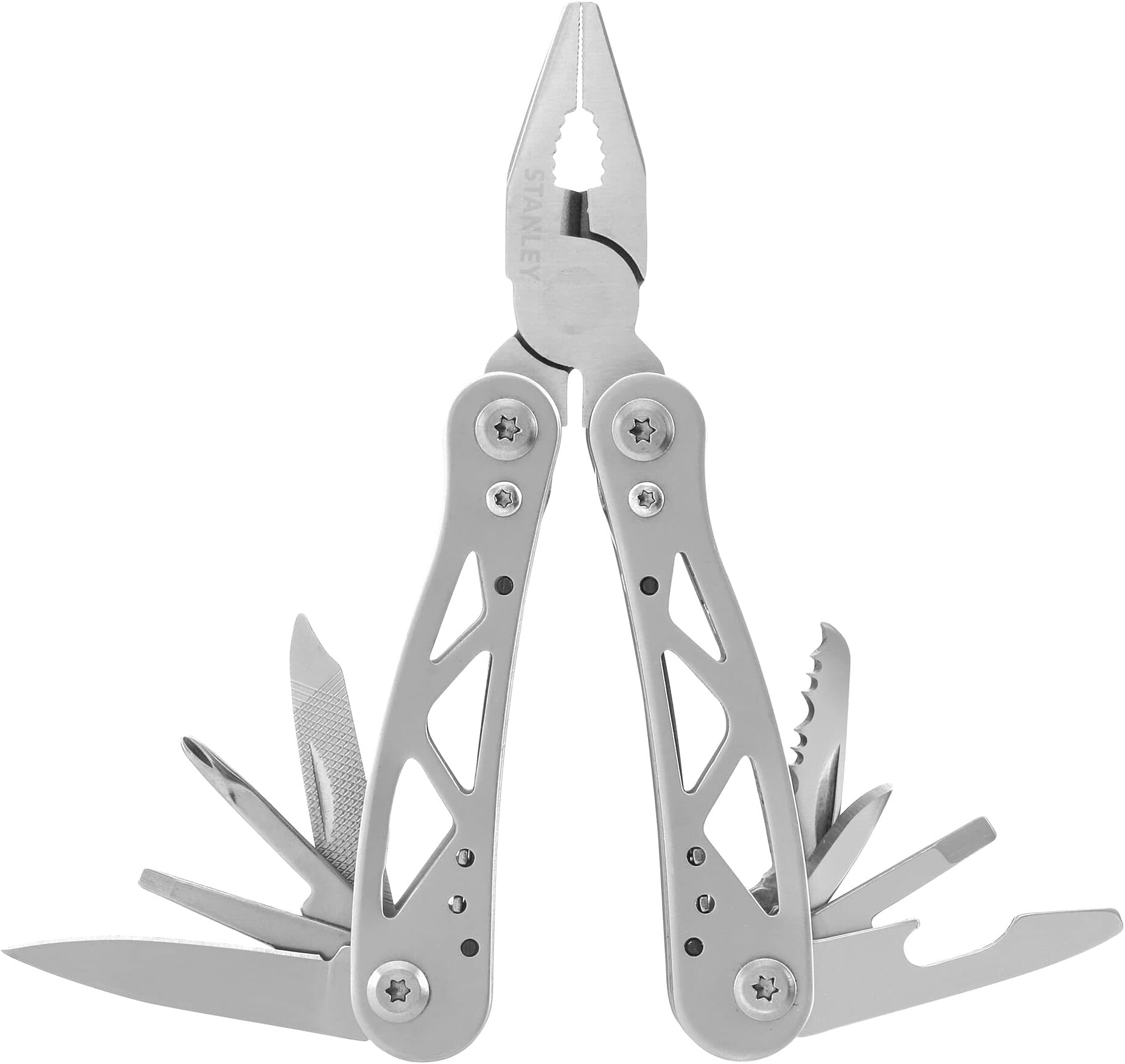 0-84-519 12 in 1 Multi-Tool with holster, Silver