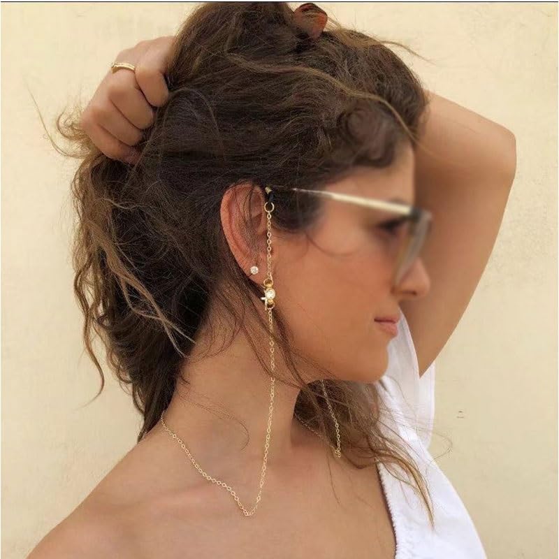 Casual Diamond Eyeglass Chain Neck Hanging Rope Versatile Sunglasses Accessories