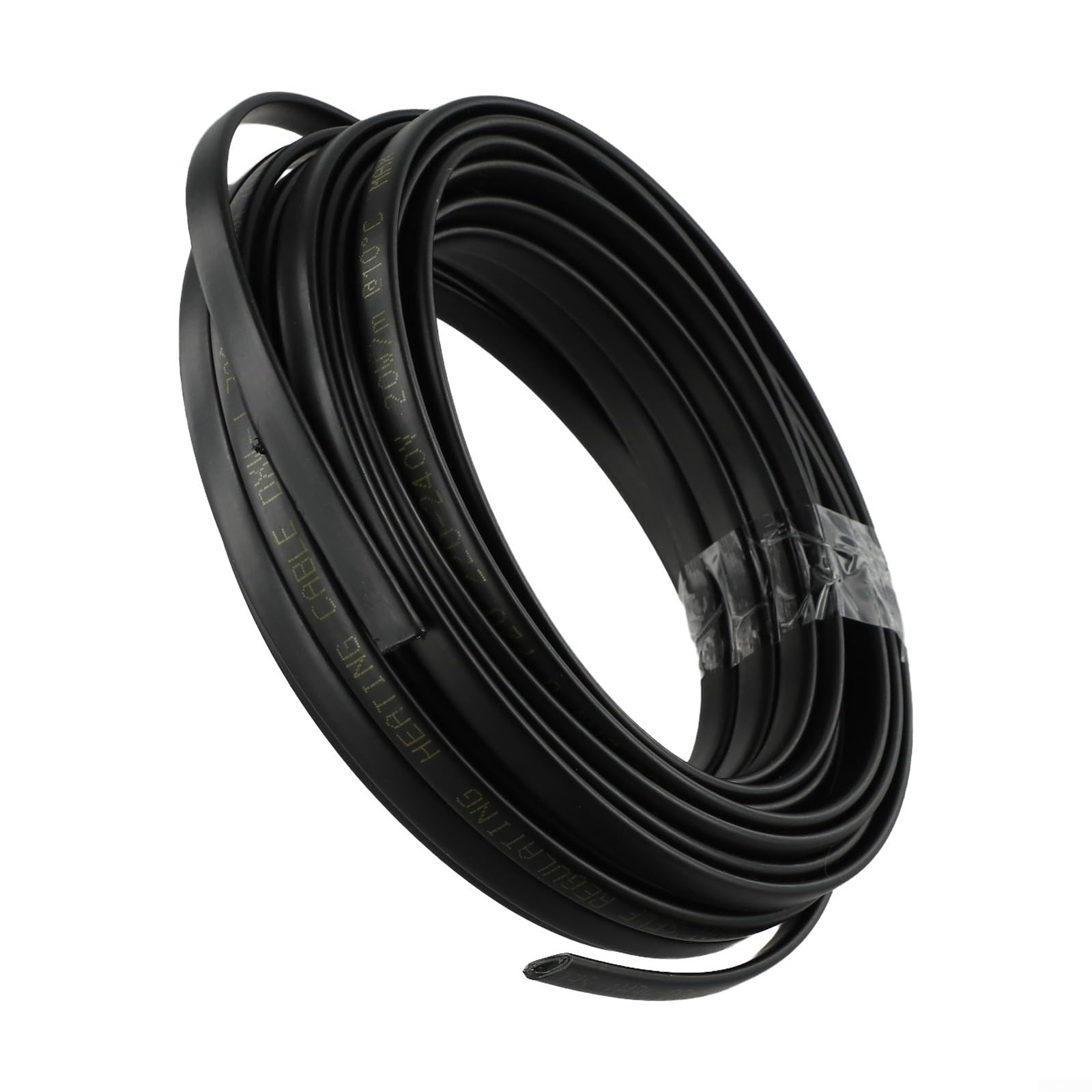 Nastro riscaldante autoregolante, 20 W/m, antigelo, ignifugo, sicuro per tubi dell'acqua e sbrinamento del tetto in inverno e freddo (50 m)