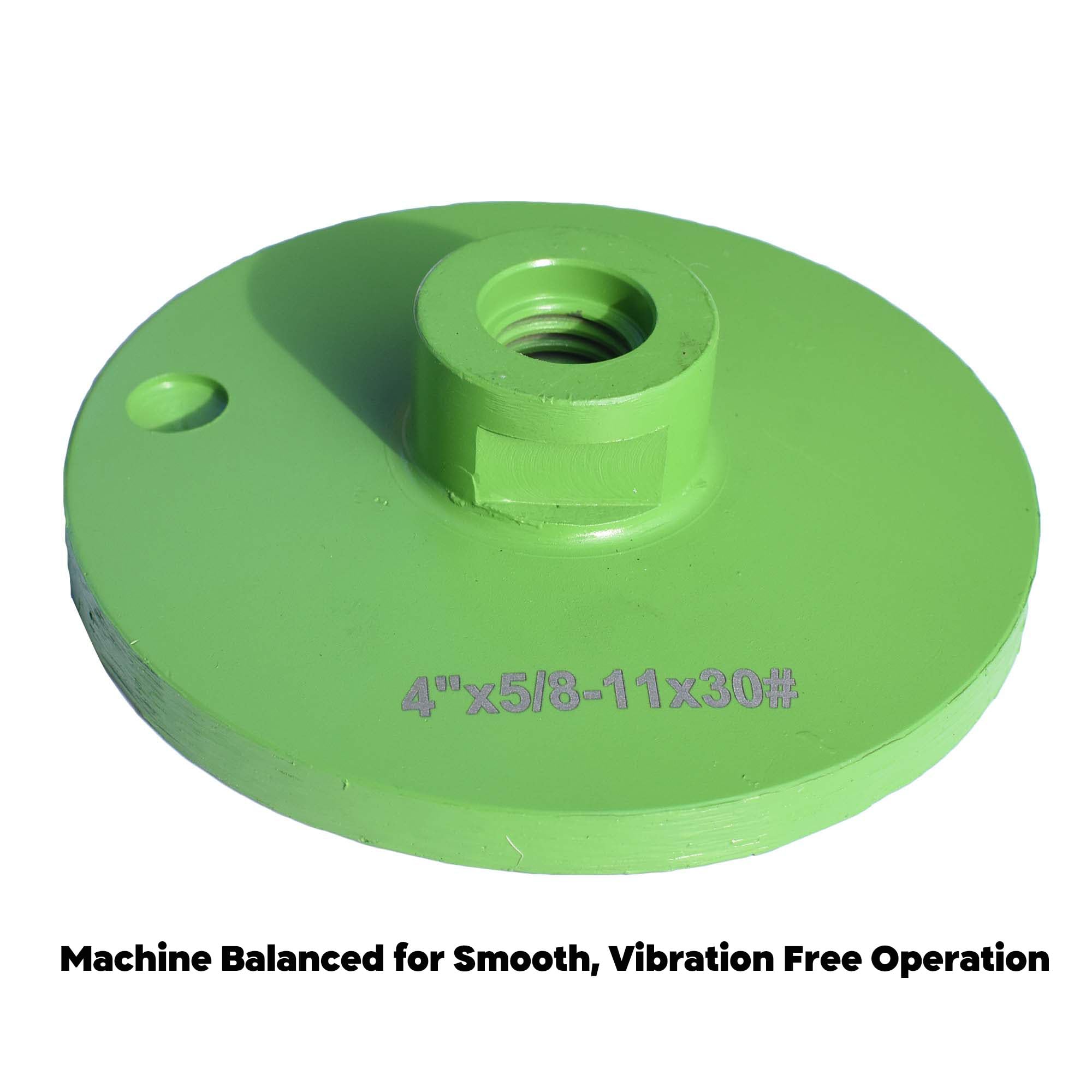 Actintool 4-Inch Resin Filled Diamond Cup Wheel - Smooth Grinding For Granite, Marble, Engineered Stone, 5/8-11 Thread For Angle Grinders