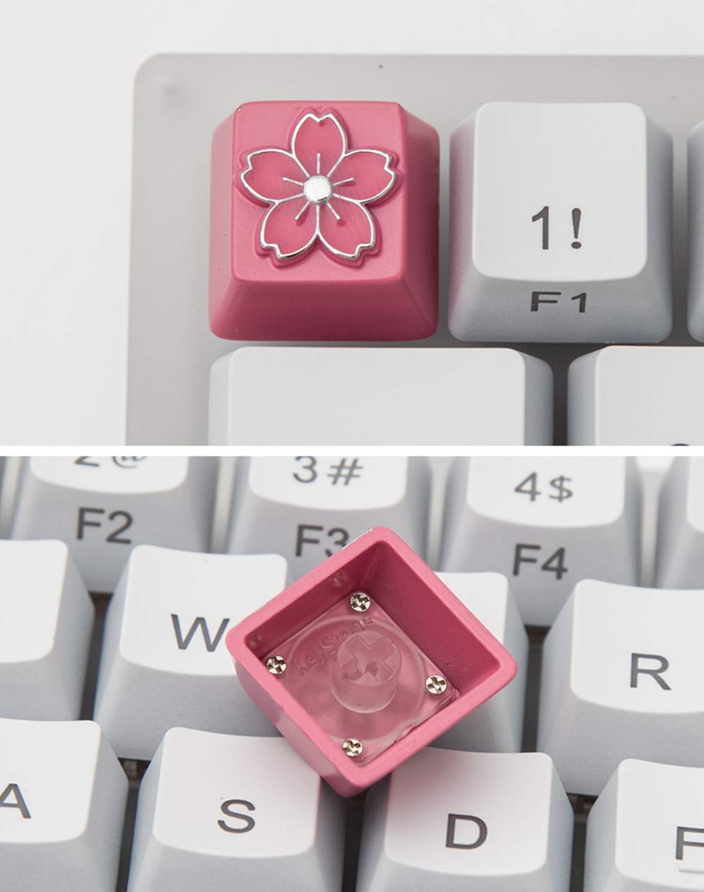 Amazon | サクラ桜金属バックライトキーキャップチェリーMxスイッチ
