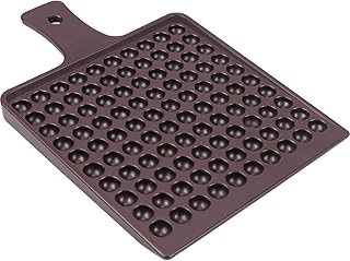 FERCAISH 100 Holes Pill Counting Tray, Plastic Medicine Dispenser Tray with Handle, Pill Counter