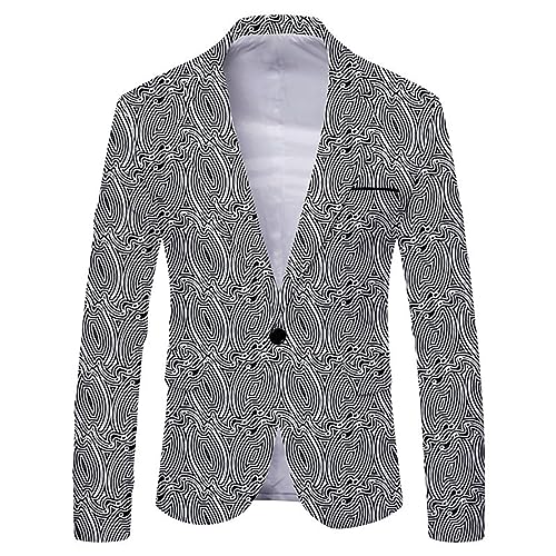 Costume Homme Carreaux Tendance Mode Printemps - Veste Pantalon Gris Imperméable Respirant 3XL