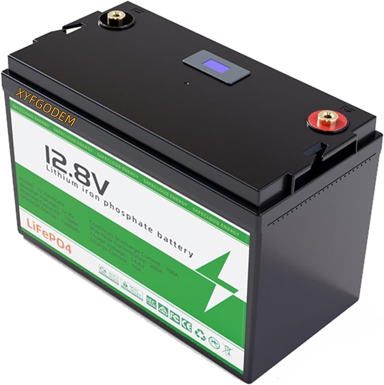 LiFePO4 12V 50 Ah 100 200 300 24 akumulator do pojazdów turystycznych 12 V 50 Ah 100 200 300 24 akumulator kempingowy