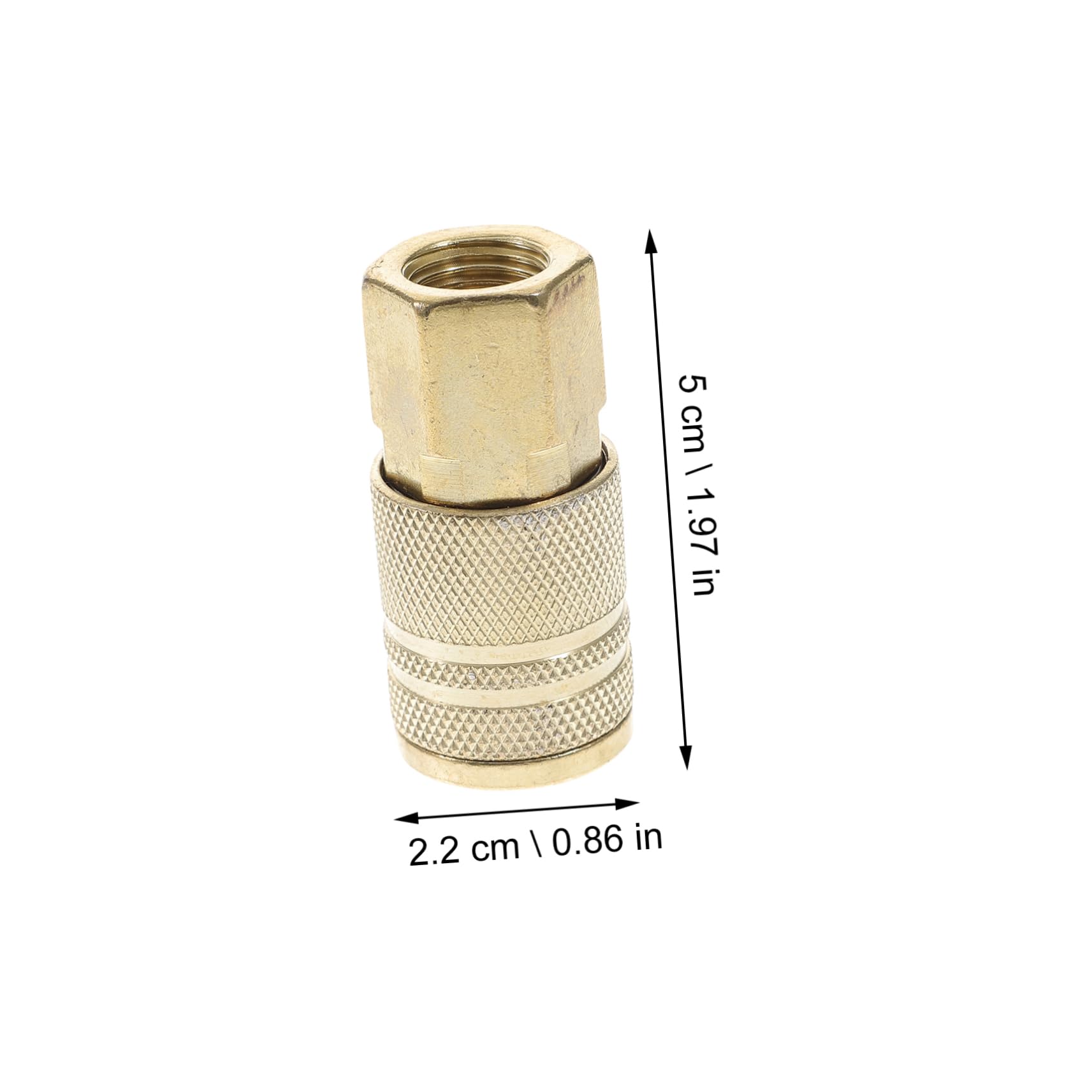 Raccordo Rapido Aria 1/4 Pollice 10 Pezzi, Connessione Diritta