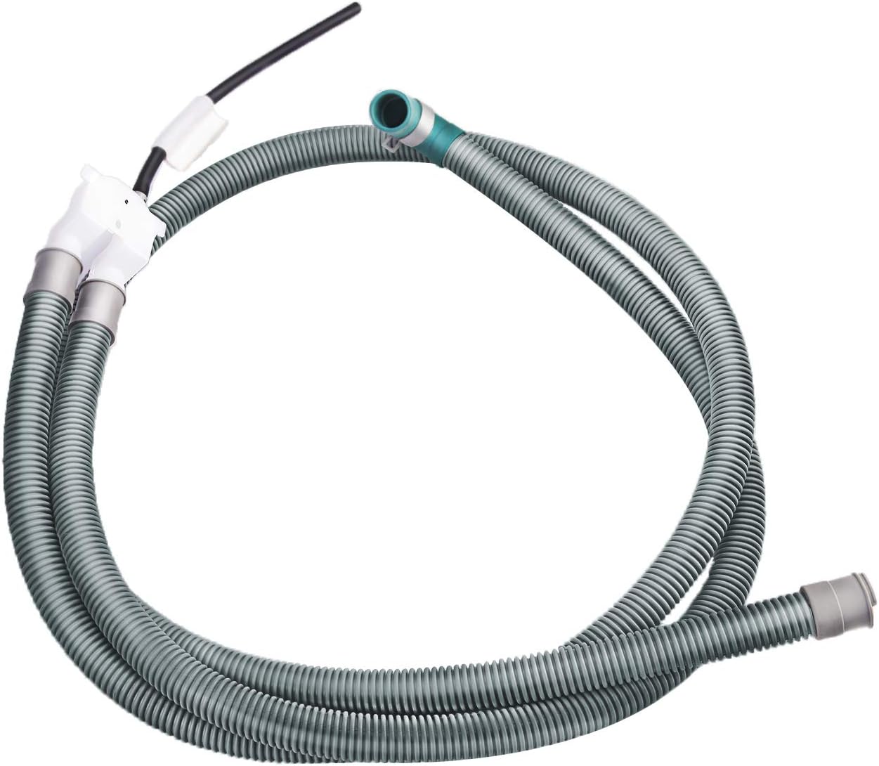 5215ER2002G Washing Machine Drain Hose Assembly, Replacement for LG and Kenmore AEM73773301, 5215ER2002Q, 1268108, 5215ER2002E, 5215ER2002N, 5215ER2002S, AH3527325, EA3527325, PS3527325, B00AH5ZAW6.