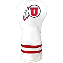 Team Golf NCAA Adult-Unisex White Vintage Driver Head Cover
