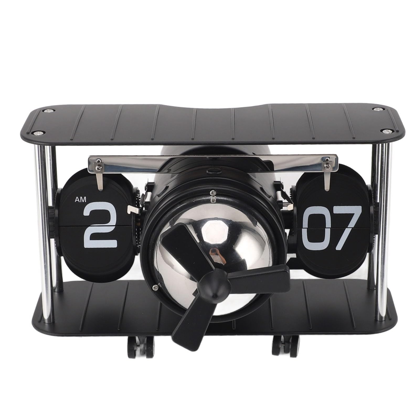 VGEBY Orologio Aereo Flip con Funzione di Temporizzazione (BLACK)