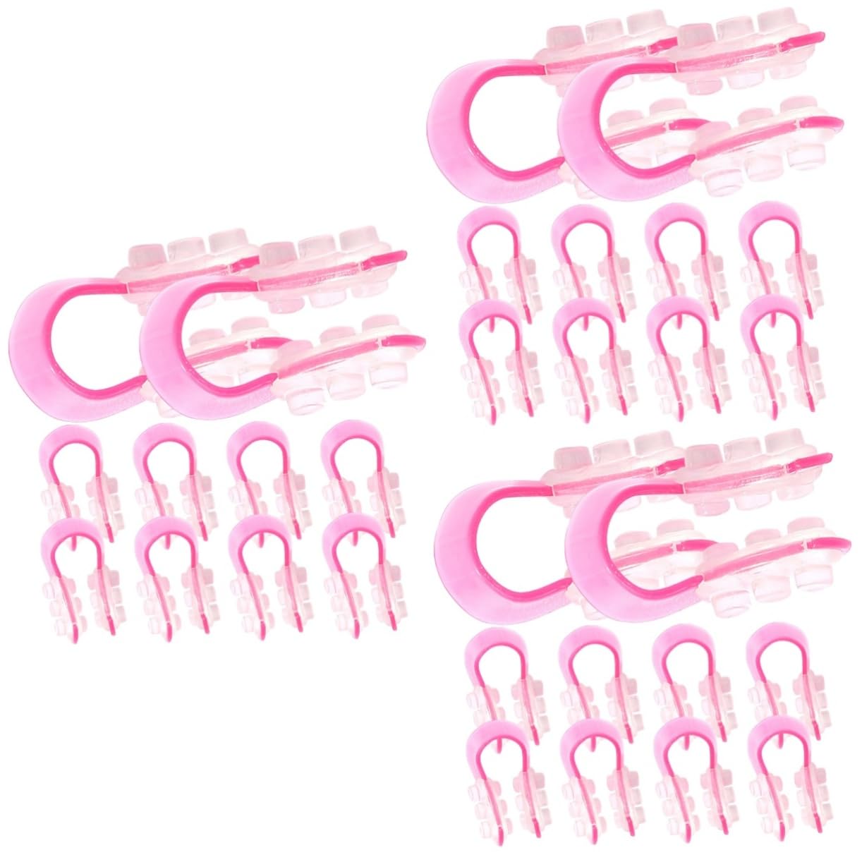 SOESFOUFU 3sets Nose Clip for Women Men Kit Nose Bridge Shaping Clip Reusable Lifters 10pcs*3