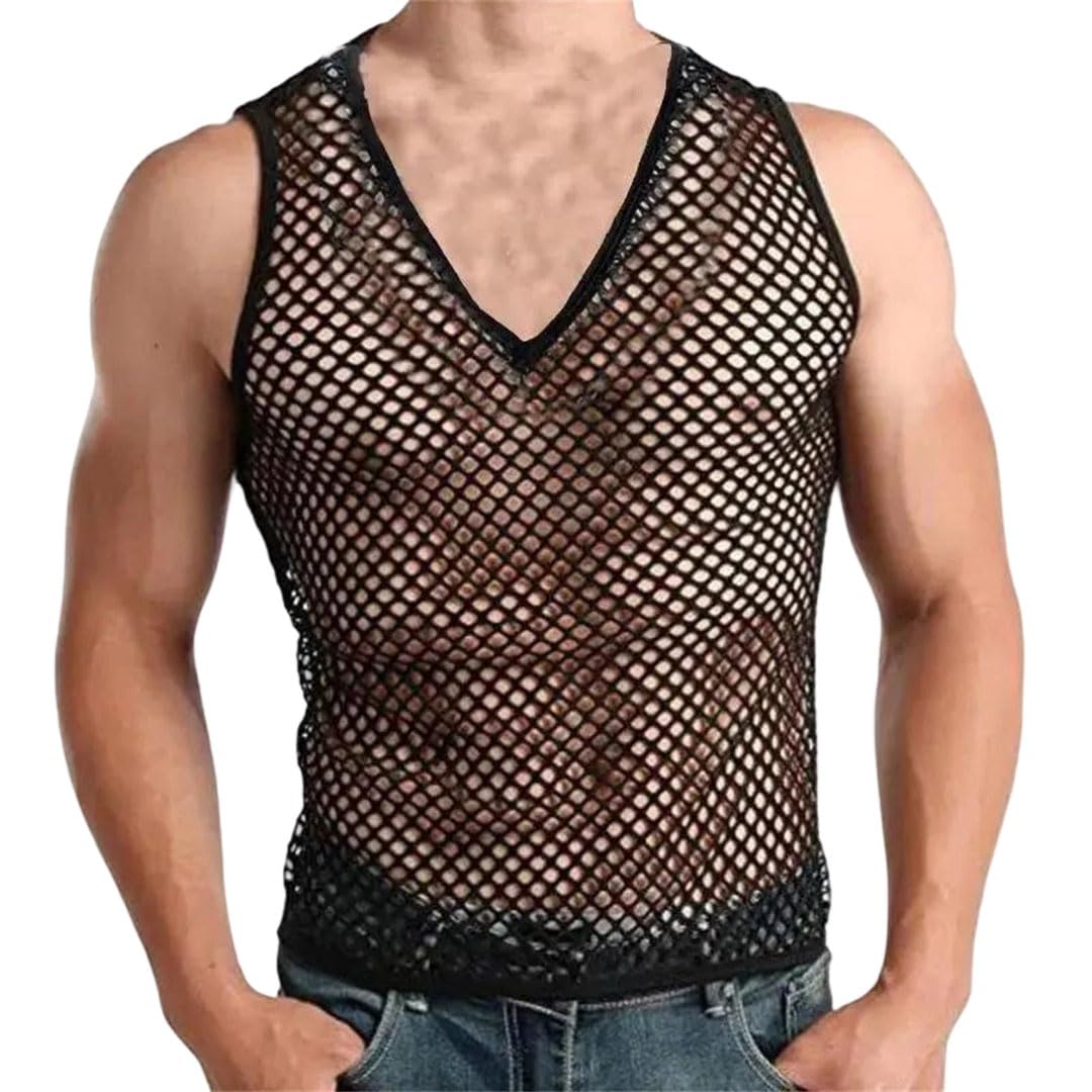 Malla sin mangas holgada y fresca estilo chaleco de verano 6