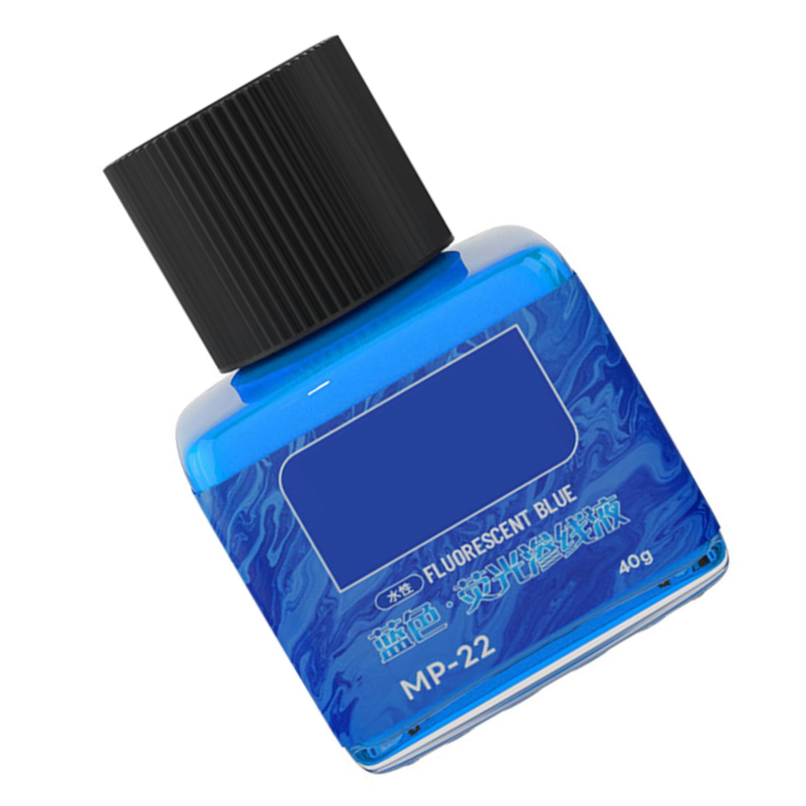 Tsophreniq Blue 40Ml Fluorescent Liquid Night Marking Paint For Enhancing Nighttime Effects In Art And Party Decorations Nighttime Visibilities Enhancers