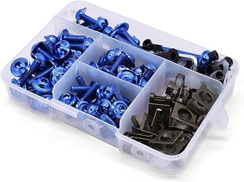 Vista 10 de TCHAU Bodywork Kits Motorcycle Fairing Screw Spring Bolts Kit Body Fastener Clips for Kawasaki Versys 1000 ZX12R ZX6R ZX636R ZX6RR ZX9R ZZR600 Parts