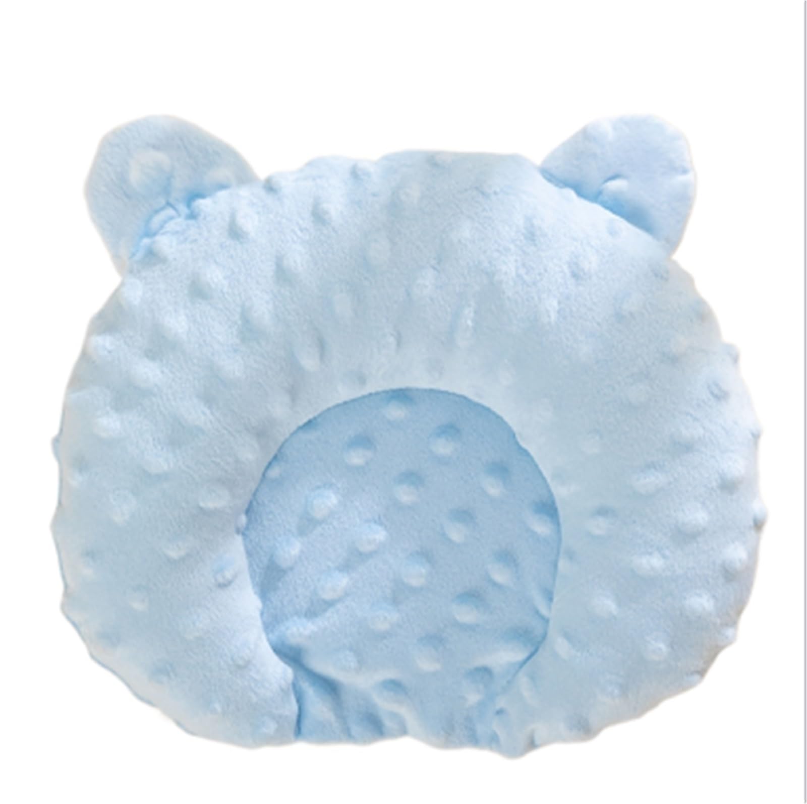 YDMHYLAI Pet Pillow Plush Pet Bed Cozy U Shaped Cartoon Design Sleep Pad for Small Dogs Polyester Fleece Elliptical Shape Pet Bed Ideal for Toy Breed Deep Accessory(Color2)