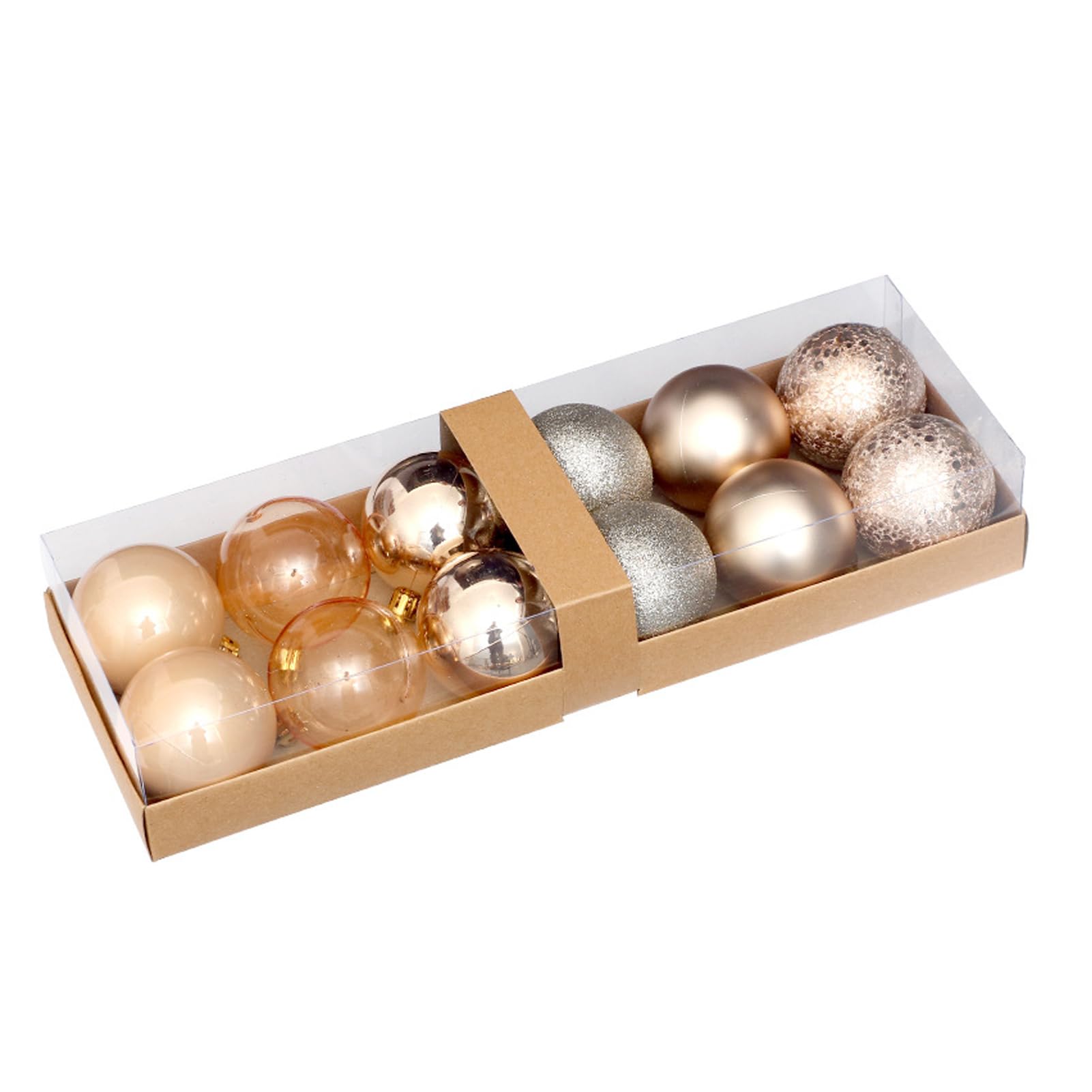 Christmas Ornaments Assorted Shatterproof Christmas Ball Ornaments for Indoor Outdoor Party Decoration Christmas Tree Ornaments