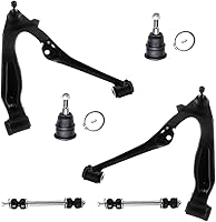 Vista 10 de Detroit Axle - Kit de brazos de control delantero RWD para Mercedes-Benz E320 E420 E430 E55 AMG, 2 brazos de control inferiores, 2 brazos de control