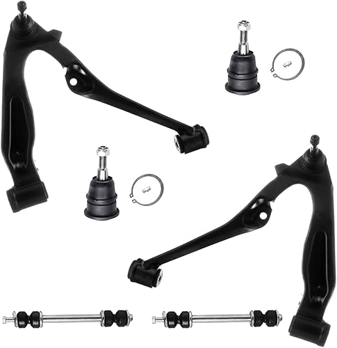 Miniatura 10 de Detroit Axle - Kit de brazos de control delanteros de 6 piezas para Hyundai Accent Kia Rio Rio5 06-10 2006 2007 2008 2009 2010 2011, 2 brazos de