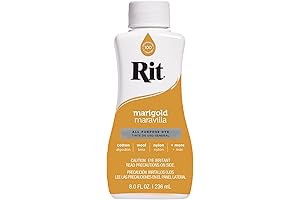 Rit Fabric Dye in Marigold Enriches Fabric with Vibrant Yellow