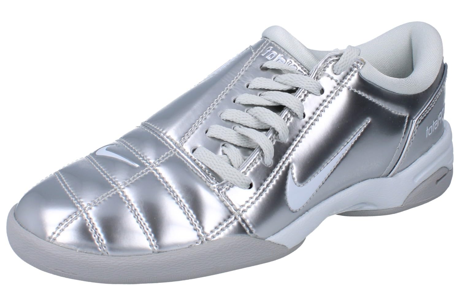 Nike WMNS T90, Women's Sneakers, 6 UK, MTLC Platinum Photon Dust, 5.5 UK