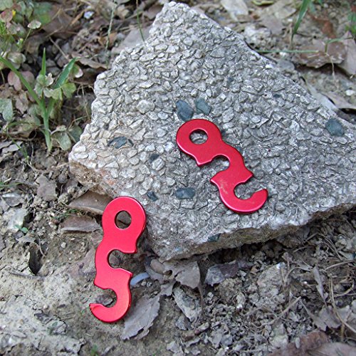 YIJU Barraca de Acampamento de Parafuso de Plástico de 14,5 Cm