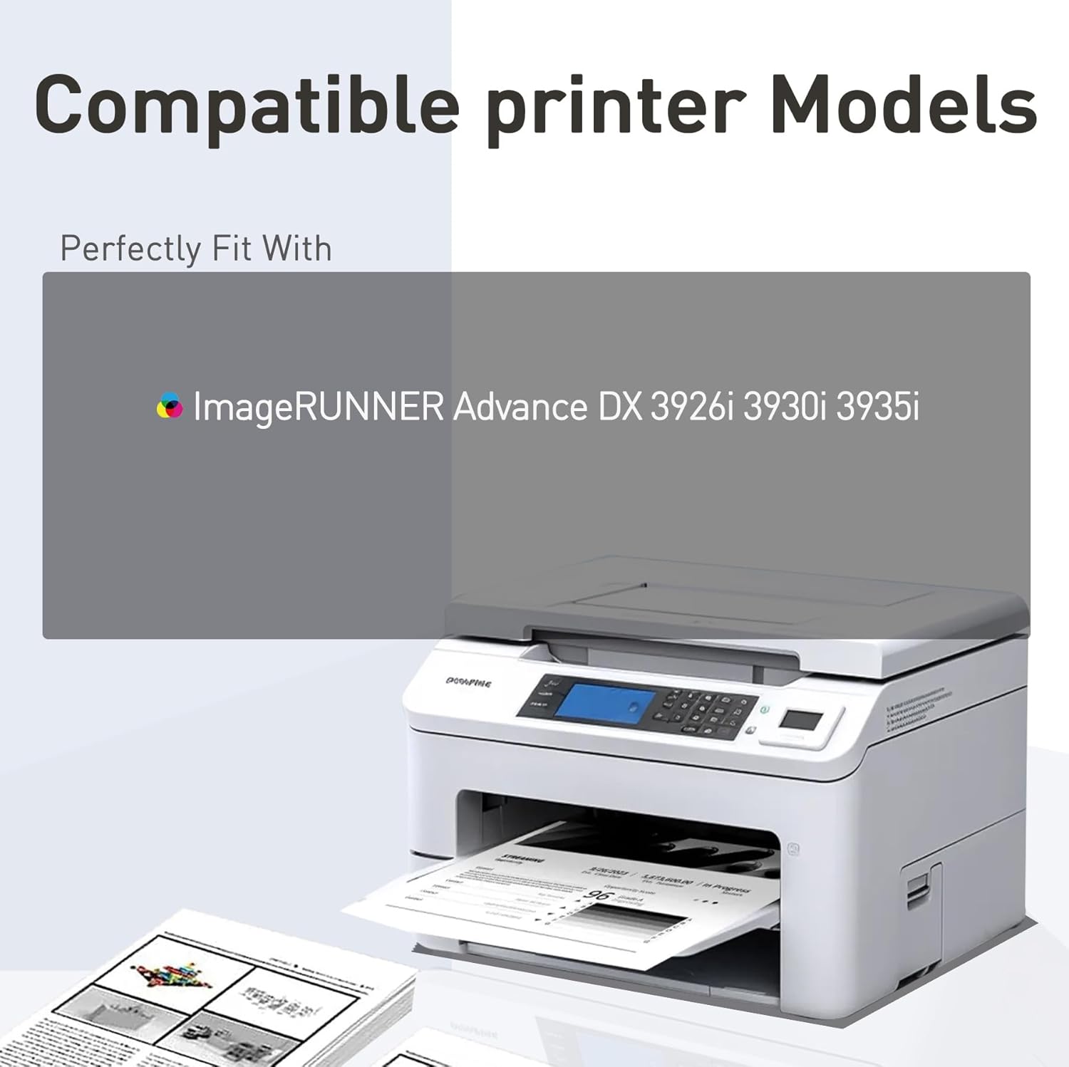 compatible toner cartridge replacement for canon gpr-66 gpr66 toner cartridge 5753c003aa 5754c003aa 5755c003aa 5756c003aa for advance dx 3926i 3930i 3935i(black, cyan, yellow, magenta)