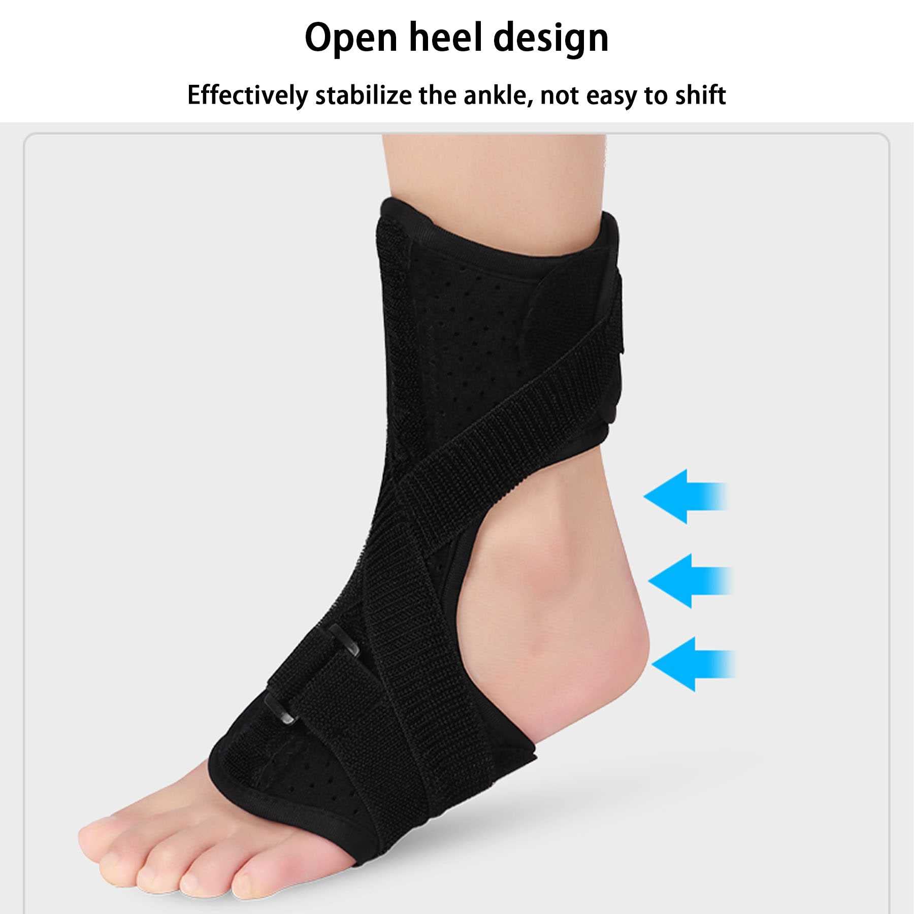 踵骨骨折装具左足用