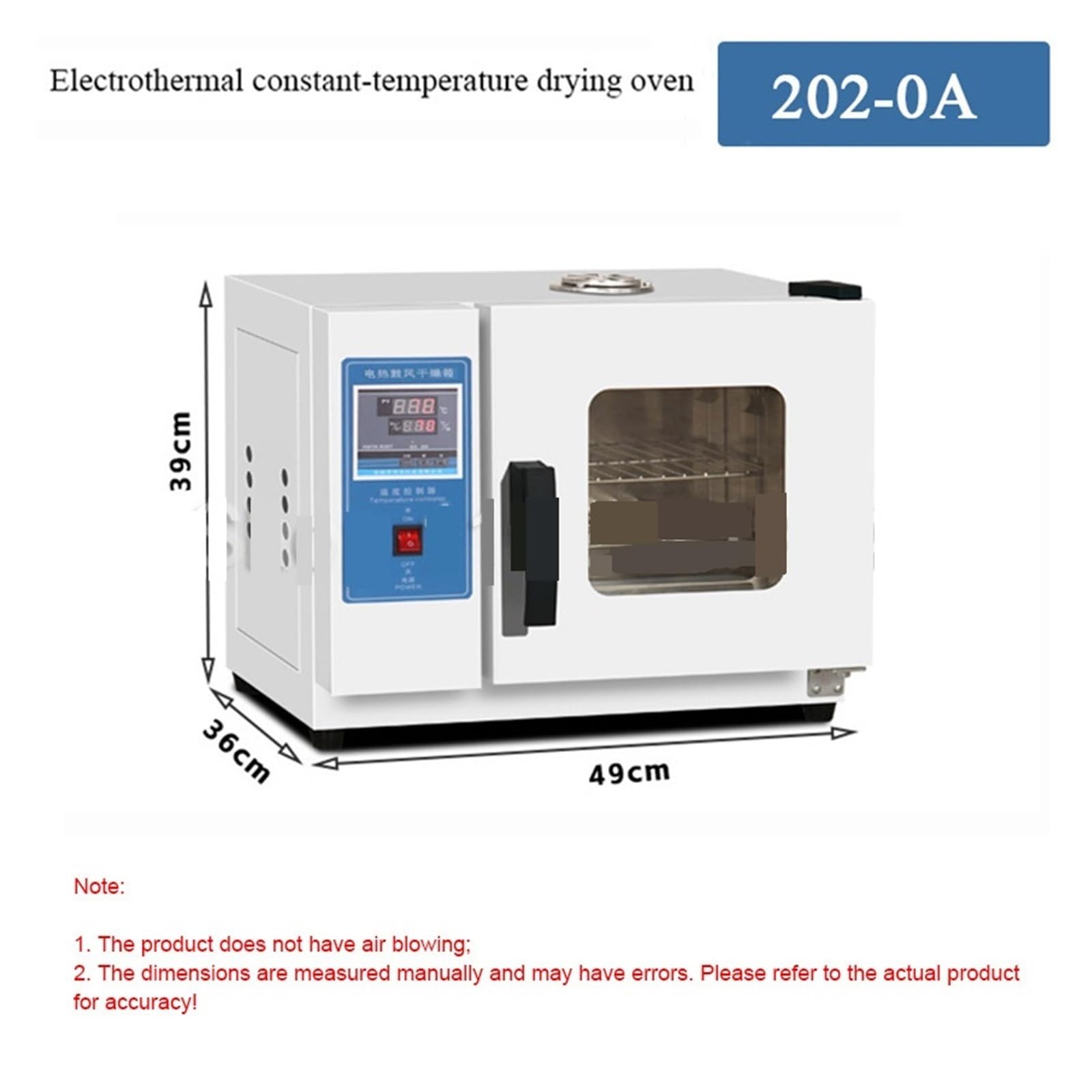 16L 500W 2-warstwowy Elektryczny Piec Do Suszenia O Stałej Temperaturze Laboratoryjny Przemysłowy Cyfrowy Wyświetlacz Szafka Piekarnik