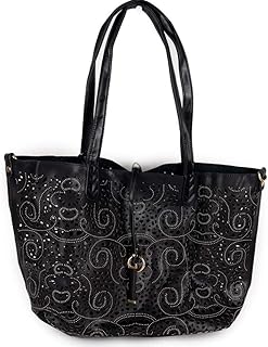 Borsa donna traforata tipo shopping grande bag capiente da ragazza 3 pezzi per viaggio di moda a spalla con tracolla giornaliera tutti i giorni lavoro ufficio primavera estate 2022 primaverile estiva