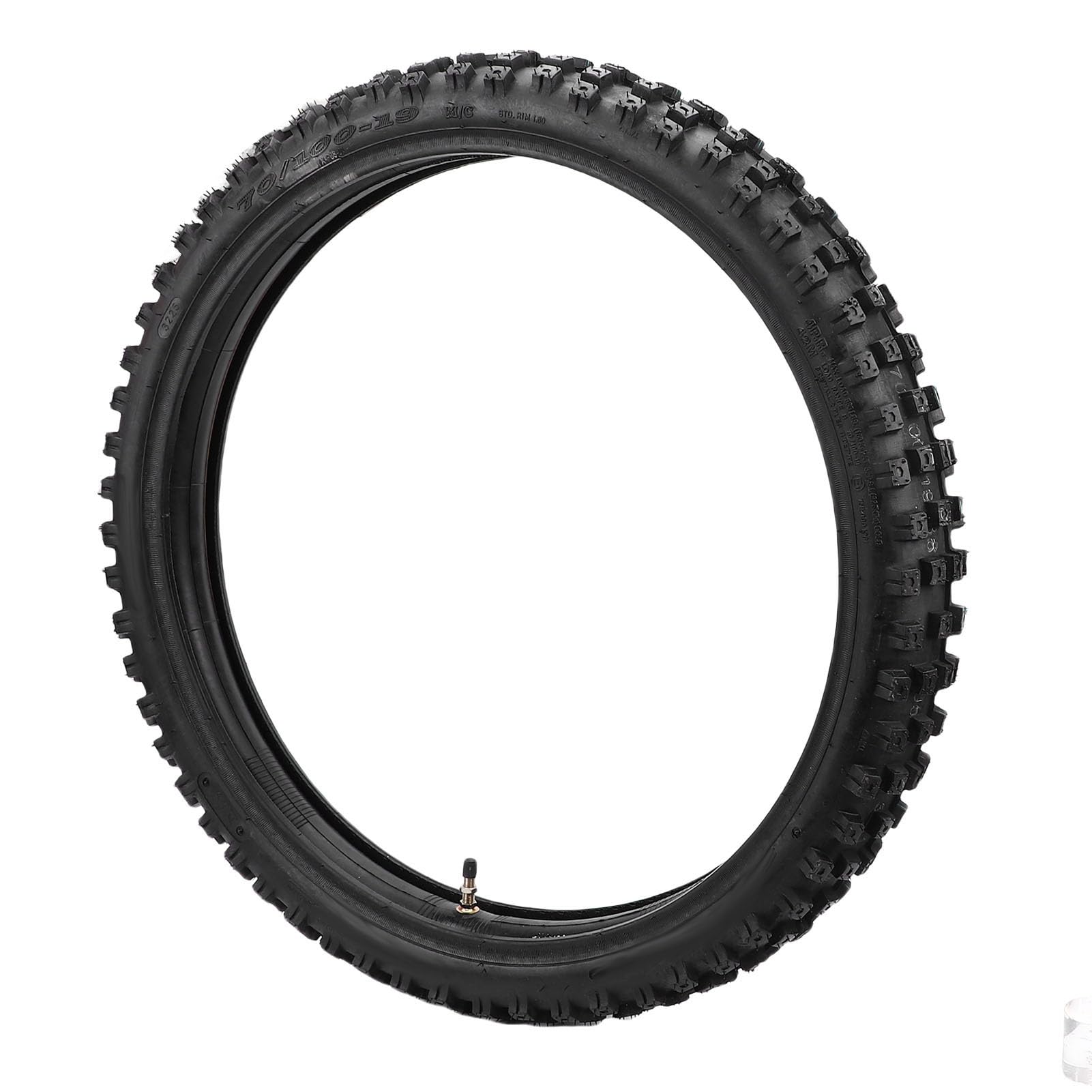 Yctze 70/100-19 Sostituzione del Tubo Interno del Pneumatico Anteriore per Sur Ron Fuori Strada per Mot By Bike Motocross Enduro con Pattern di Battistrada di Grandi Dimensioni Tr87