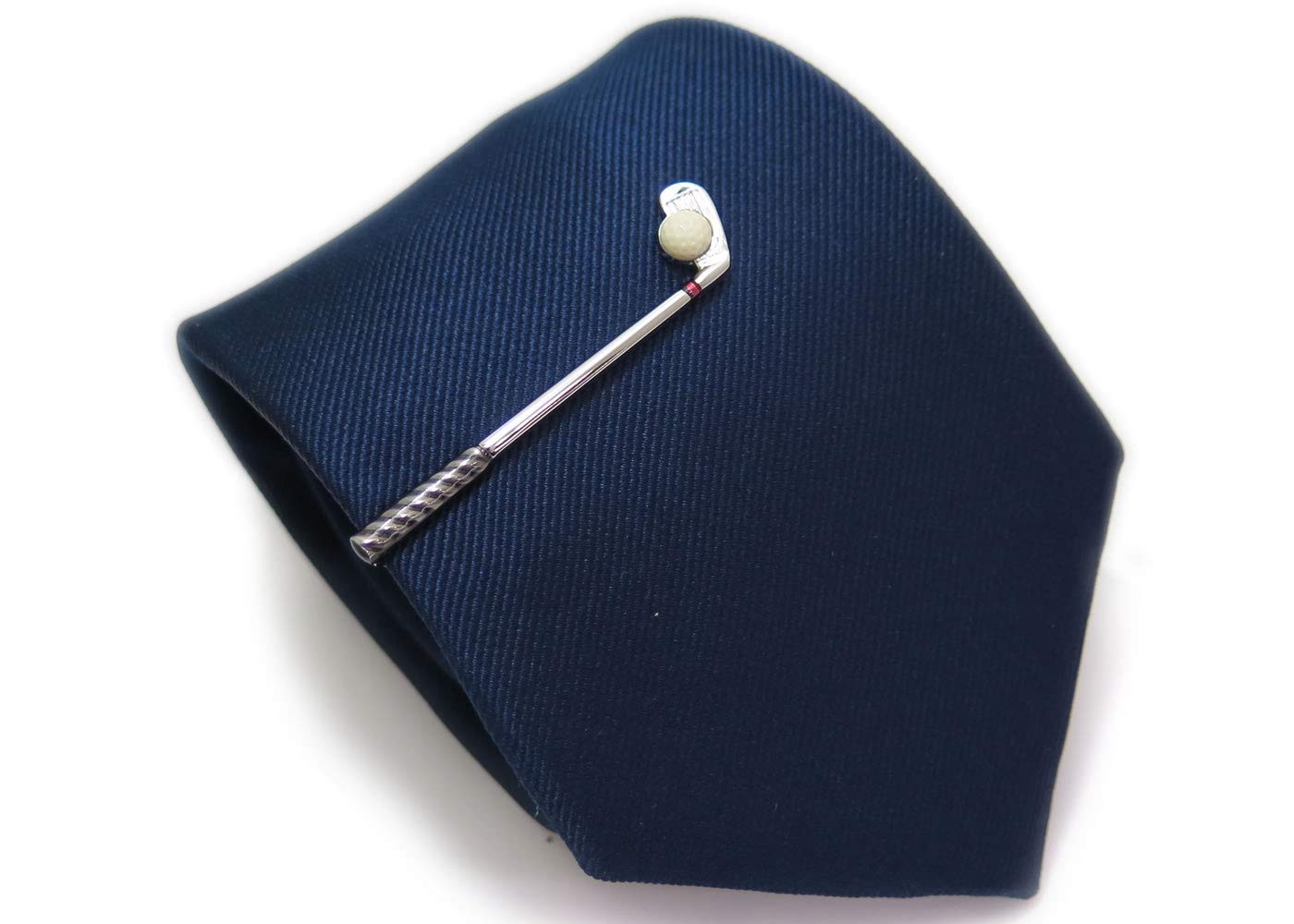 Amazon.co.jp: [スワンク] ゴルフ ネクタイ ＆ タイバーセット