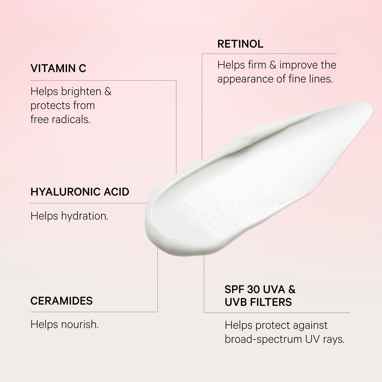 MZ SKIN Hydrate & Nourish Retinol Day Moisturizer 1.69 fl oz | Anti-Aging with SPF 30 | Including Hyaluronic Acid, Ceramides & Squalene | For Smoothing Fine Lines & Wrinkles & Brightening - Image 2