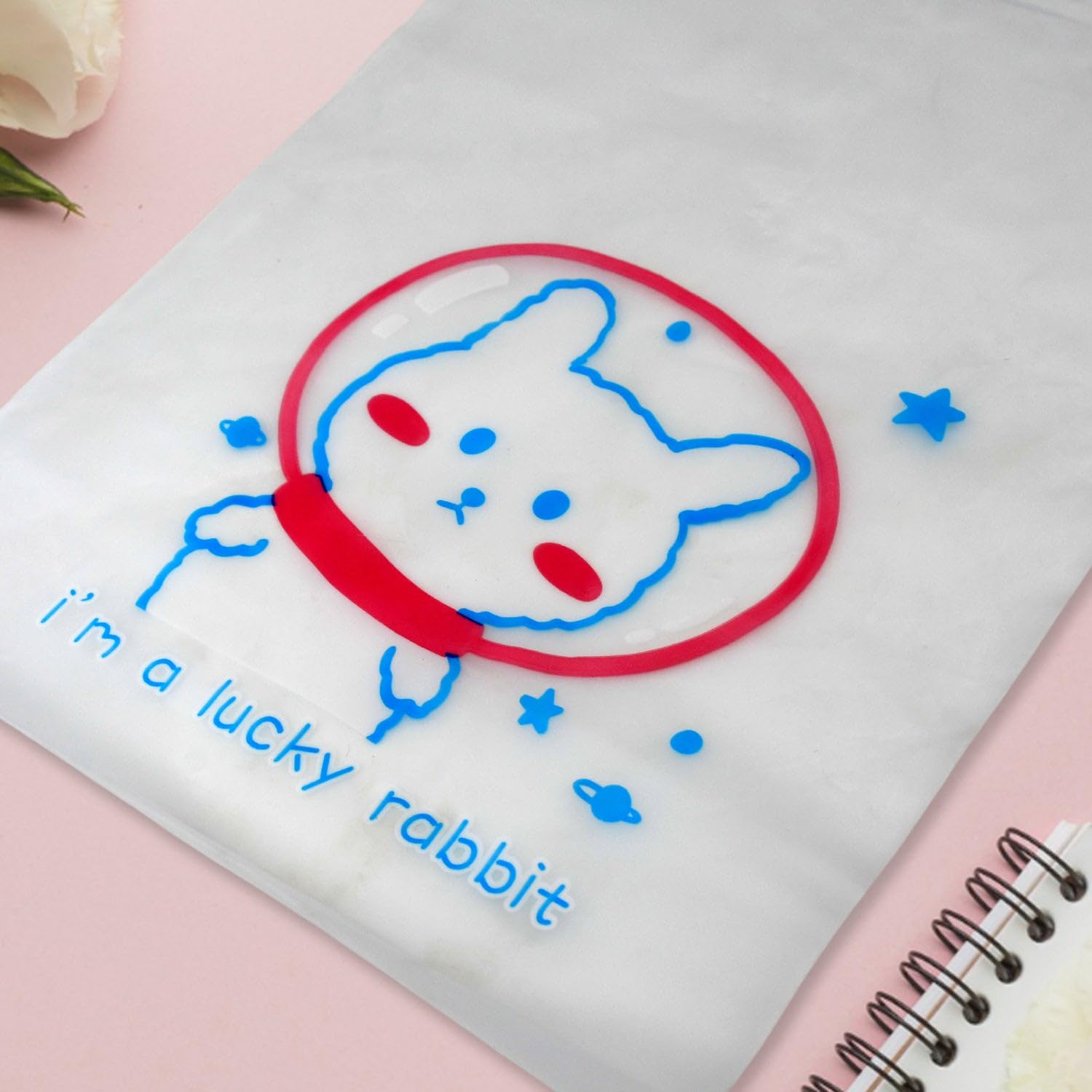 Wowli Reusable Multipurpose Pouch (28x20 cm) –Durable, and Stylish Storage Solution for Cosmetics, Stationery, Toiletries (1 Pc) 3