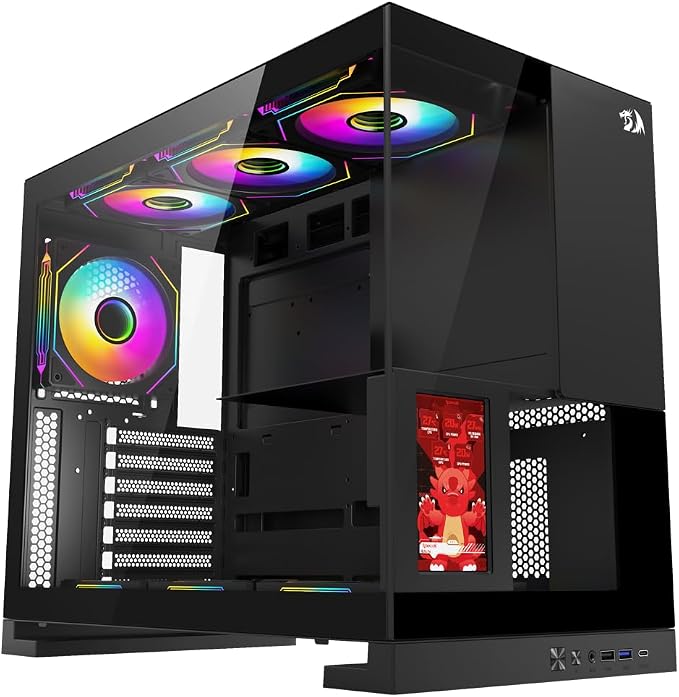 🔥 Gabinete Gamer Redragon Eternal Pro Preto Sem Fans com Tela LCD CA-613B

💵 R$ 445
⭐️ 8x sem juros
https://www.amazon