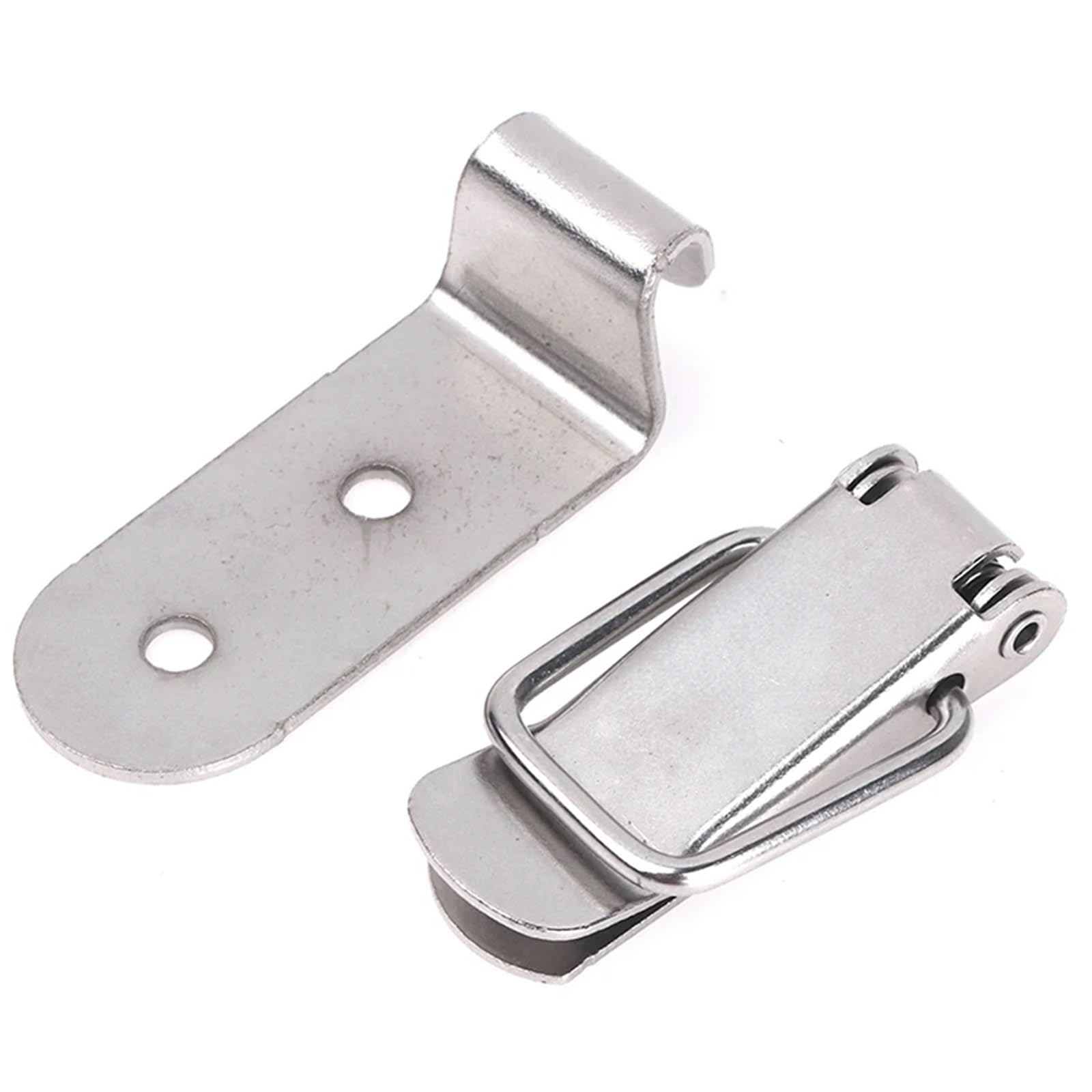 Fagoritime Color 1 90 Degrees Buckle Hook Lock, 90-Degree Duckmouth Buckle Hook-Lock Spring-Loaded Draw Toggle Latch Hasp(Color 1)