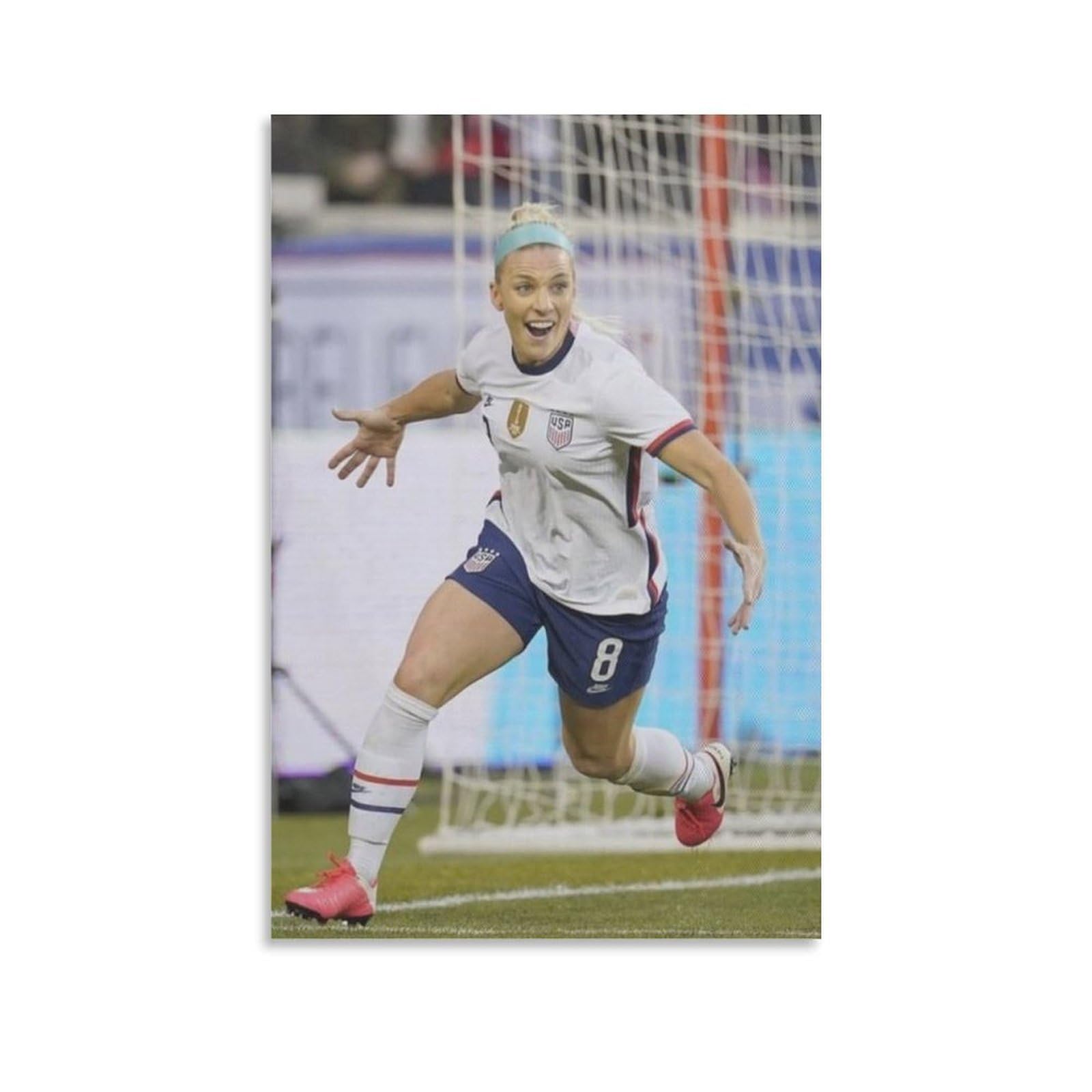 Asuiu Unframe-Style Julie Ertz Canvas Poster Poster Painting Canvas Wall Art Living Room Posters Painting 24X36inch(60X90cm)