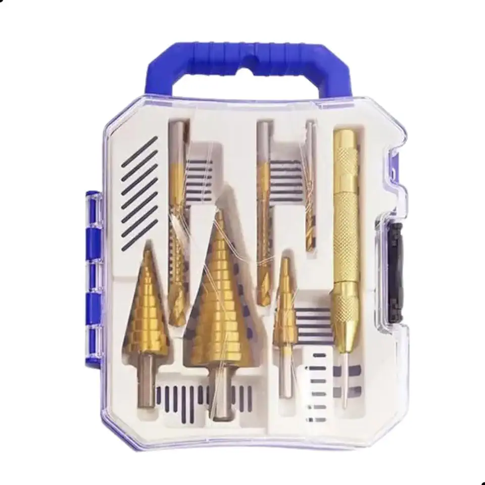 Broca Escalonada Cone De 4 A 32mm De Aço Rapido Espiral