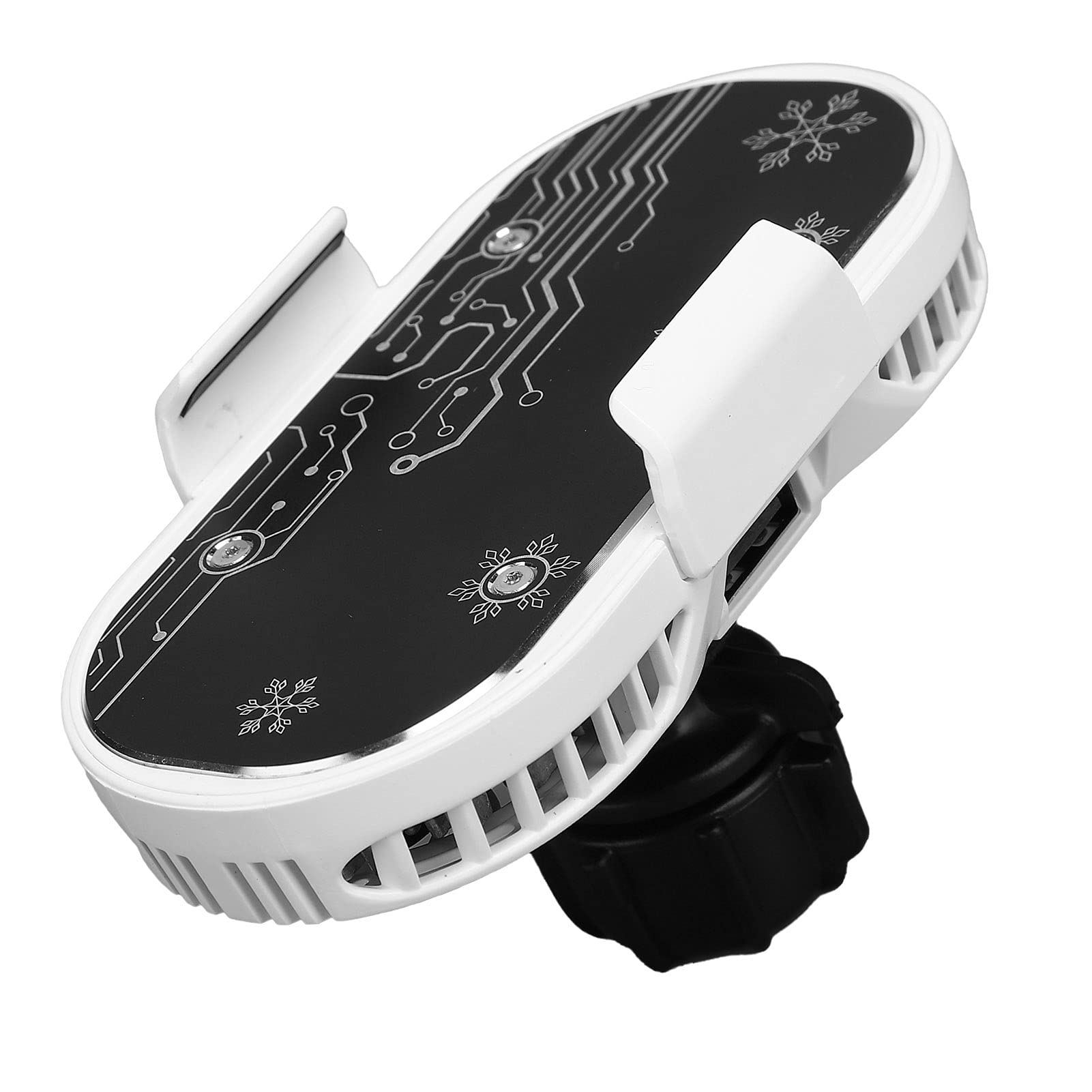 Enfriador de teléfono móvil, enfriador de semiconductor de teléfono, disipador de calor portátil para juegos, para teléfonos de 4.5 a 7 pulgadas(blanco)