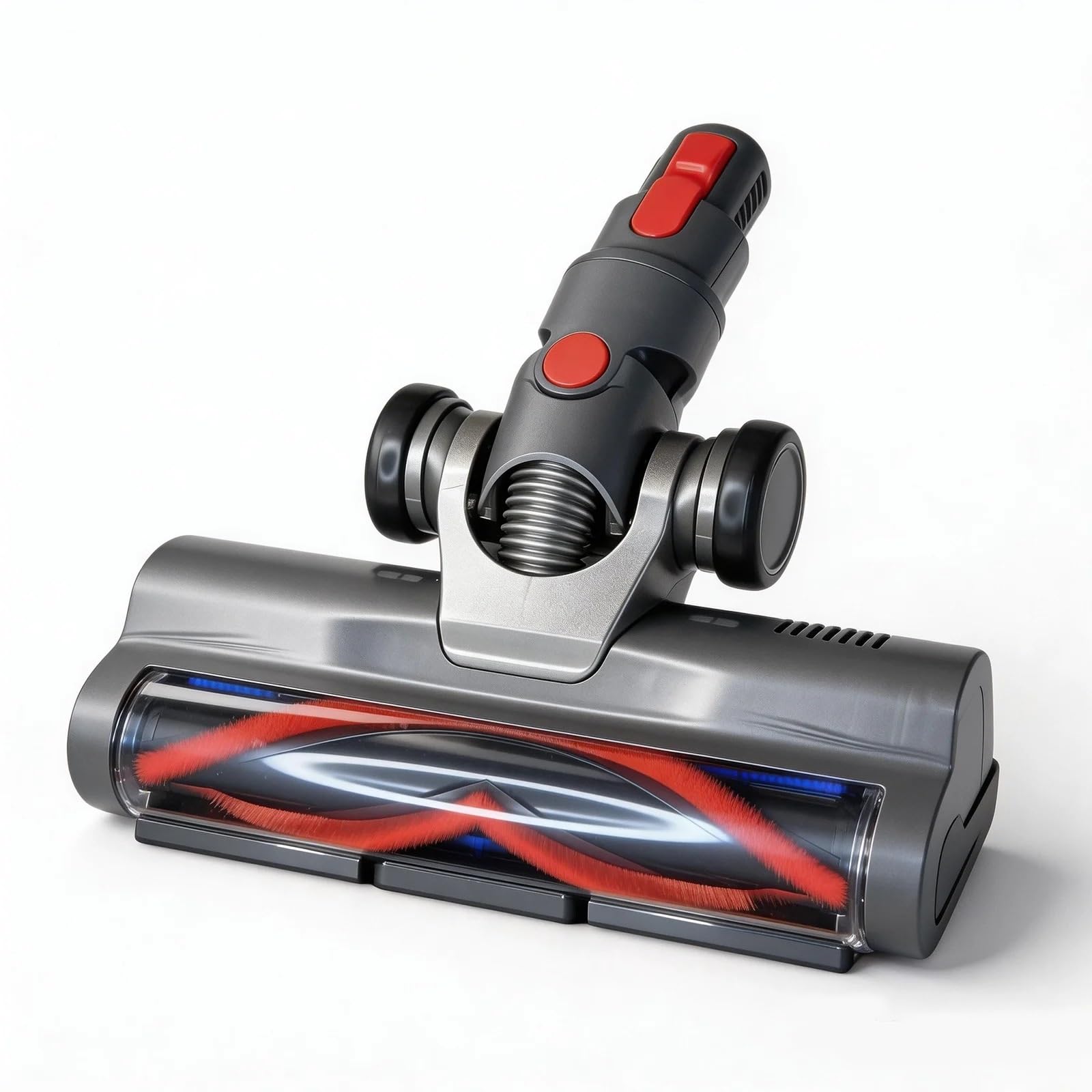 Compatible con aspiradora inalámbrica Laresar X11, Repuesto de Cabezal de Cepillo de Suelo LED motorizado, Cepillo de Rodillo antienredos