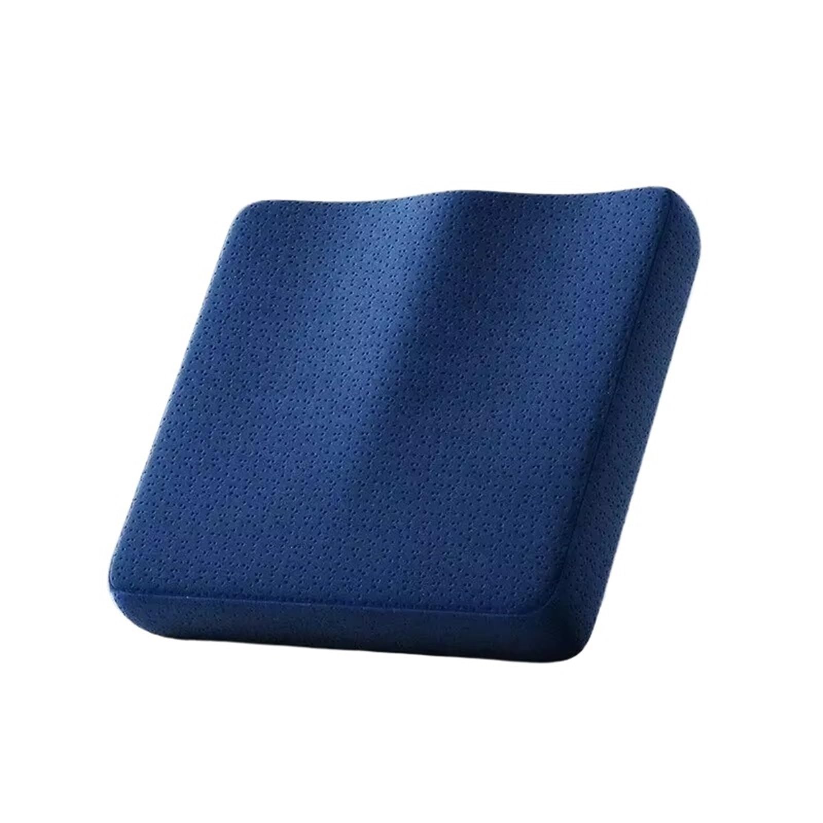RYNVRNCOE 1pcs Memory Foam Seat Cushion Comfortable Soft Coccyx Pillow Car Office Interior Accessories(Blue)