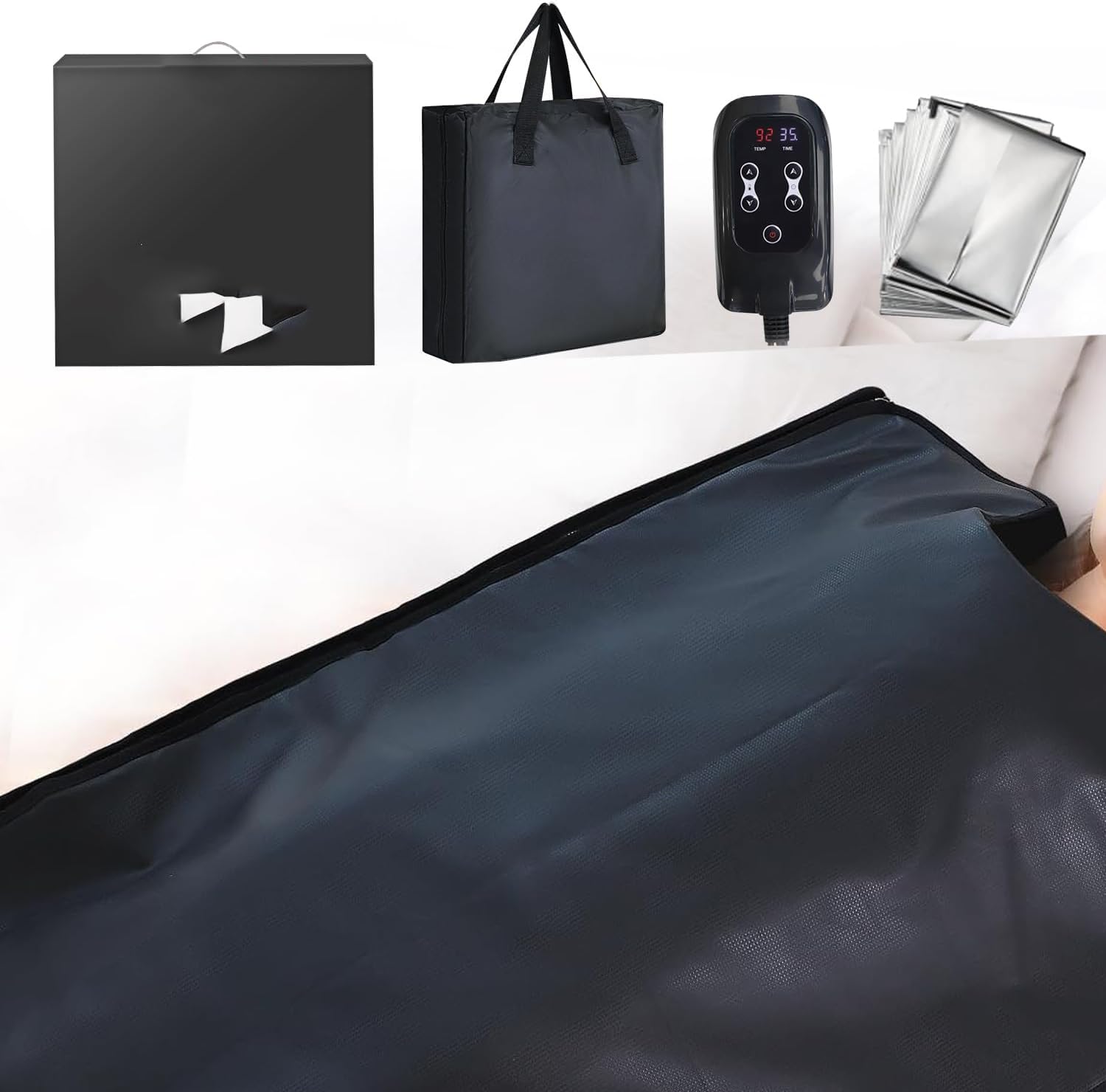 Coperta, Sauna Use & Digital Controller con Carry Bag