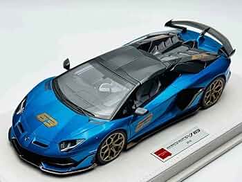 Lamborghini Aventador SVJ Roadster ミニカー Mini GT 1:64 Lamborghini Aventador SVJ Roadster Diecast