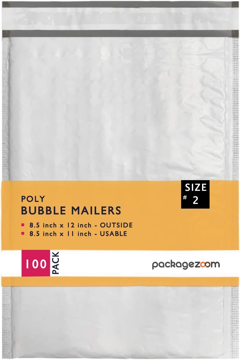 300 Pcs #5 Bubble Padded Envelopes 10.5x16 Inch - Self-Sealing Shipping Mailers With Extra Protection