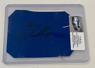 2018 Ty Dillon Geico Germain Racing #13 Signed Race Used 2x3 Sheetmetal Piece - NASCAR Autographed Race Used Items