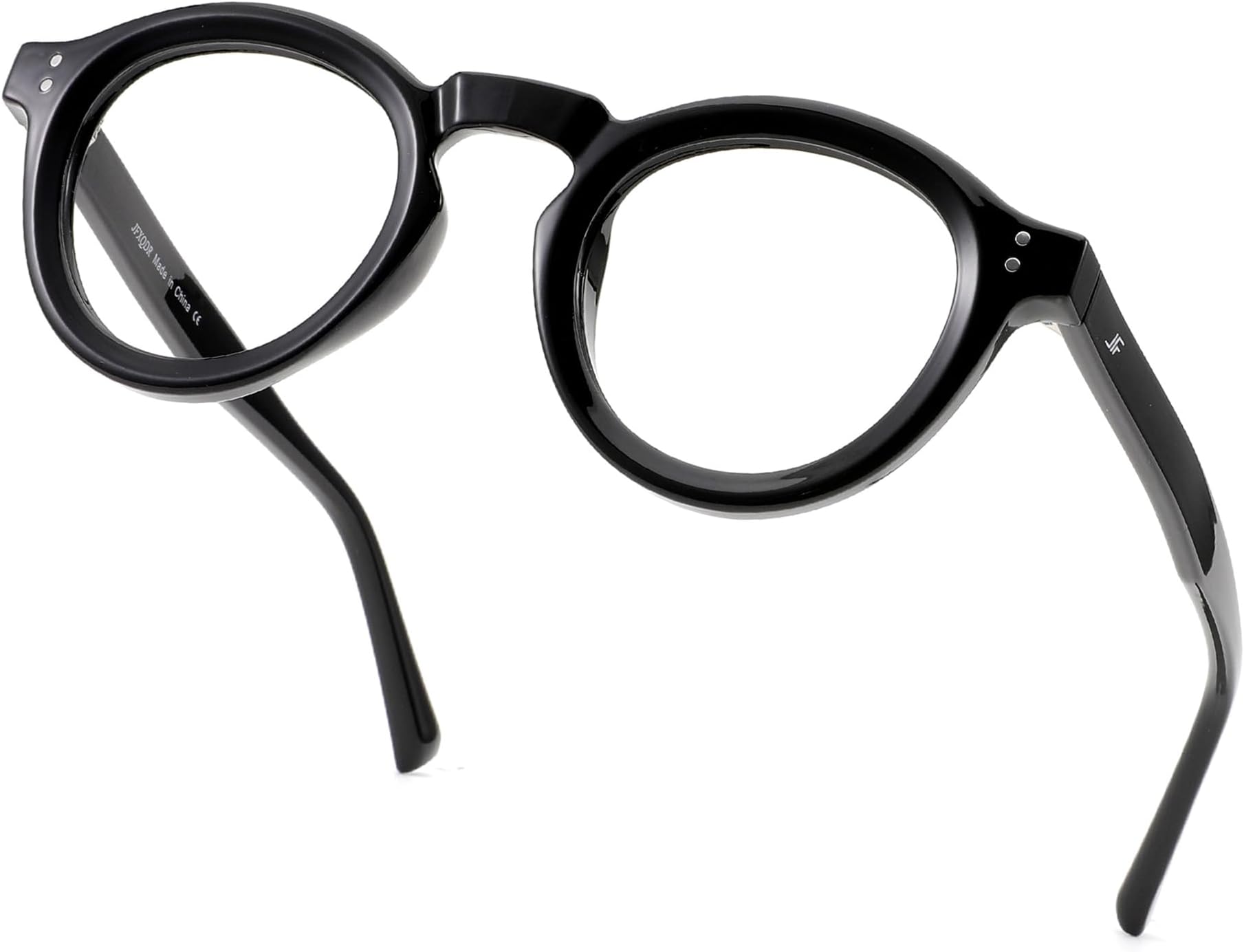 Blue Light Blocking Glasses for Women Men, Retro Round Frame Computer Gaming Glasses Anti Glare & UV RF6209