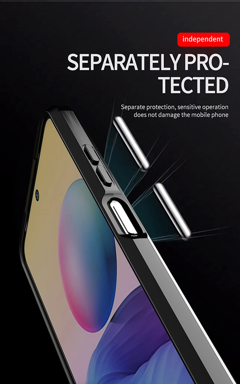 TingYR Cover Per Xiaomi Poco M3 - Custodia In TPU Morbida E Ultra Sottile Con Bordo Antiscivolo - Protezione Antiurto A Cuscino D'Aria - Colore Verde - 4