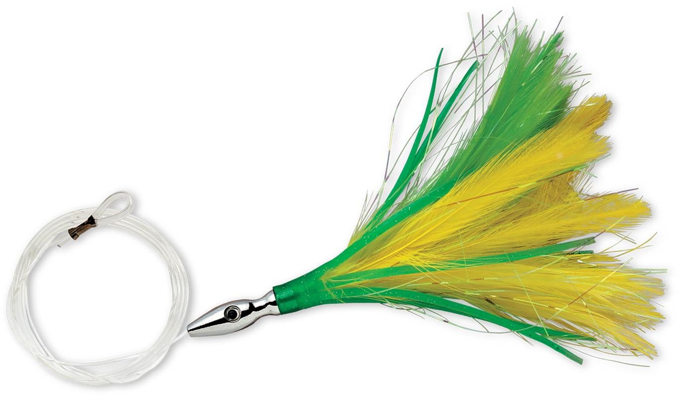WilliamsonFlash Feather 05 (Yellow/Green, Size- 5)