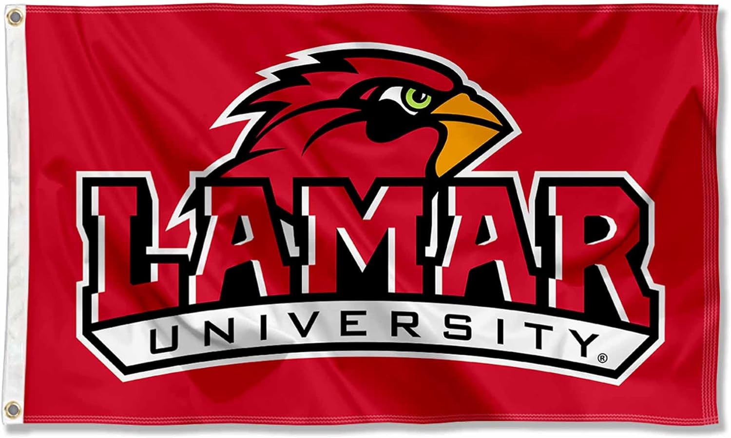 Lamar Cardinals University Large College Flag