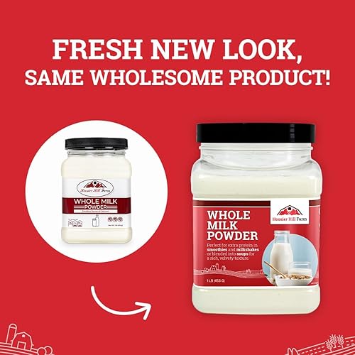 Miniatura 2 de Hoosier Hill Farm Leche entera en polvo All American Dairy 1 libra