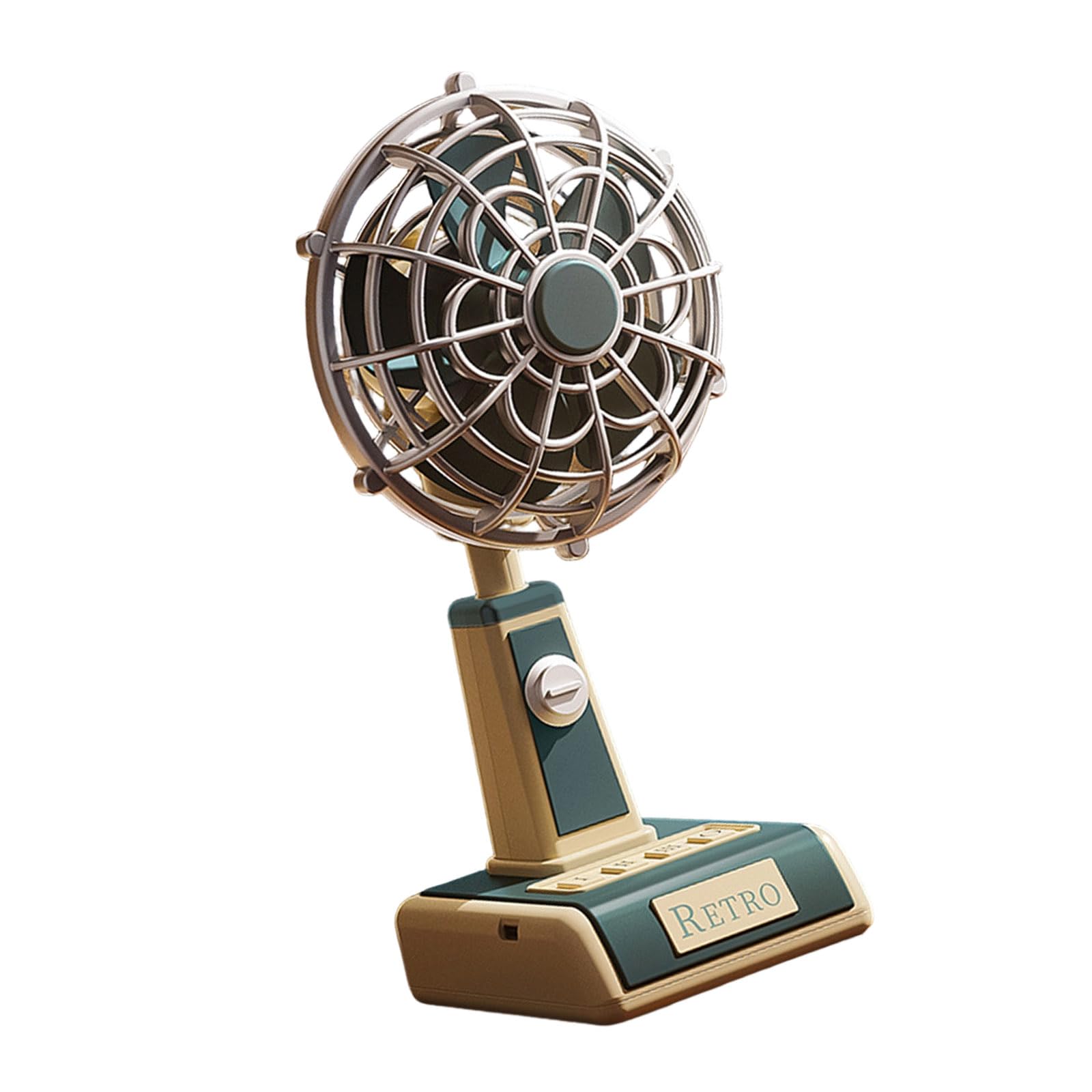Hsyzygian Portable Air Cooling Desktop Table Fan with 3 Adjustable Speeds Quiet Small Air Circulators Fan for Any Room Enduring Portable Small Desk
