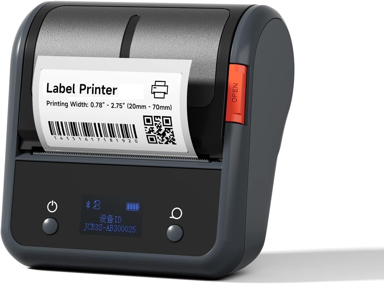 CLEGO B3S Inkless Printing Bluetooth Thermal Label Printer - Small & Portable | Wireless Connectivity | 3 Inch Barcode, Mini Stickers, Bill, Receipt Machine for Home, Office & Students (B0D2HQY7KJ) Amazon Price History, Amazon Price Tracker